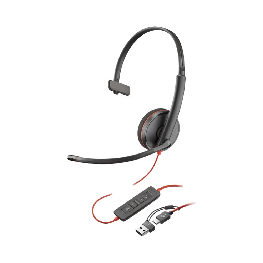 HP Poly Headset 8X214A6 / Blackwire