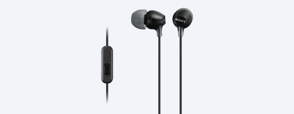 Sony SONY in-ear austiņas (melnas) MDR-EX15APB