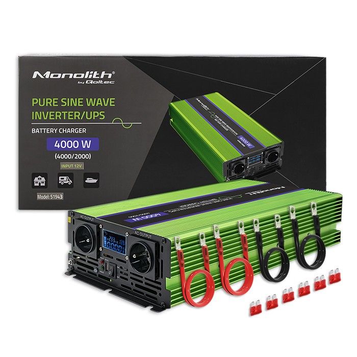 Qoltec Qoltec Monolith Voltage Converter UPS