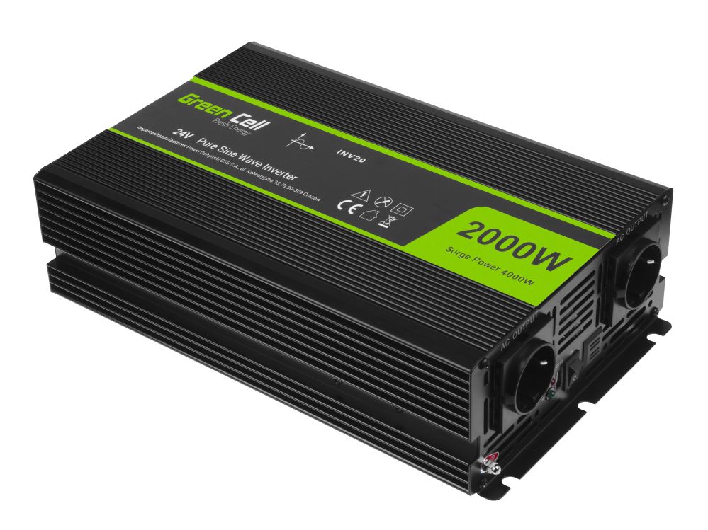 Green cell Converter 24V/230V 2000W/4000W