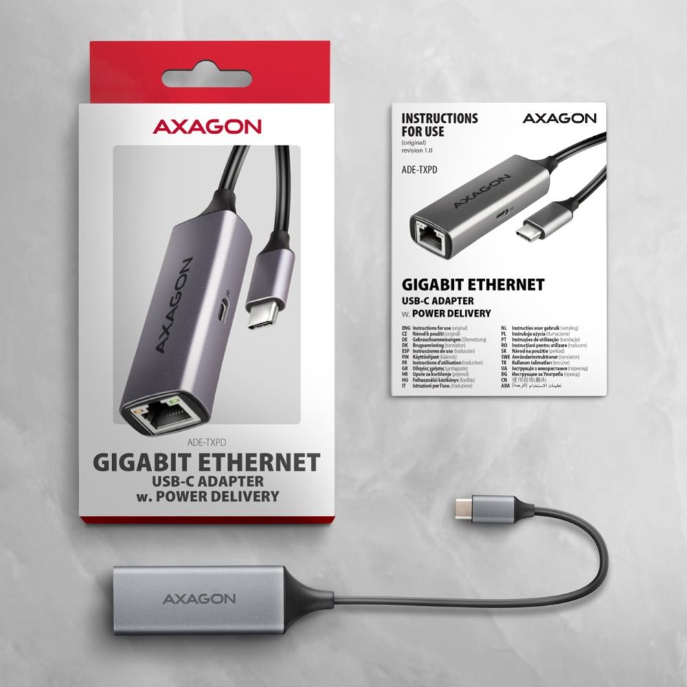 Axagon AXAGON ADE-TXPD USB-C USB3.2