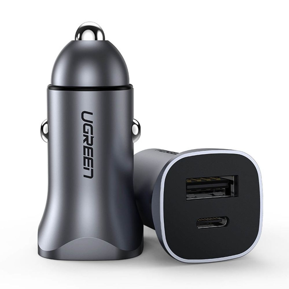 Ugreen UGREEN CD130 Car Charger USB-A+PD