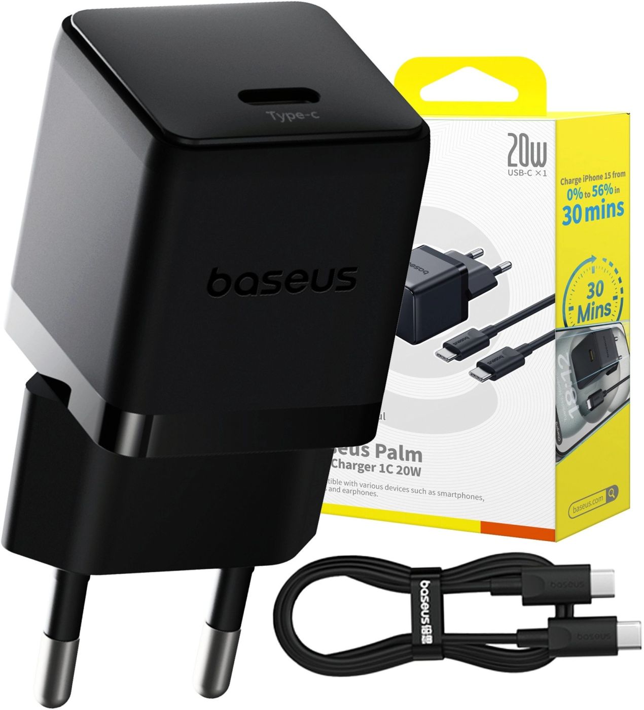 Baseus Baseus Palm 1C 20W Wall