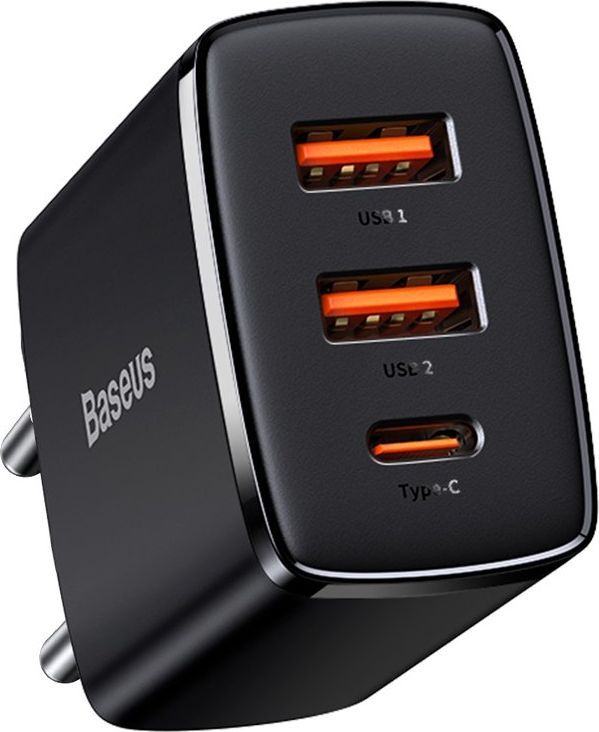 Baseus Baseus Compact Quick Charger 2xUSB