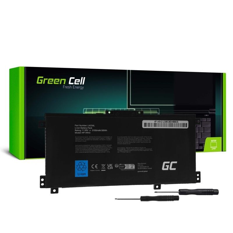 Green cell Green Cell Battery LK03XL