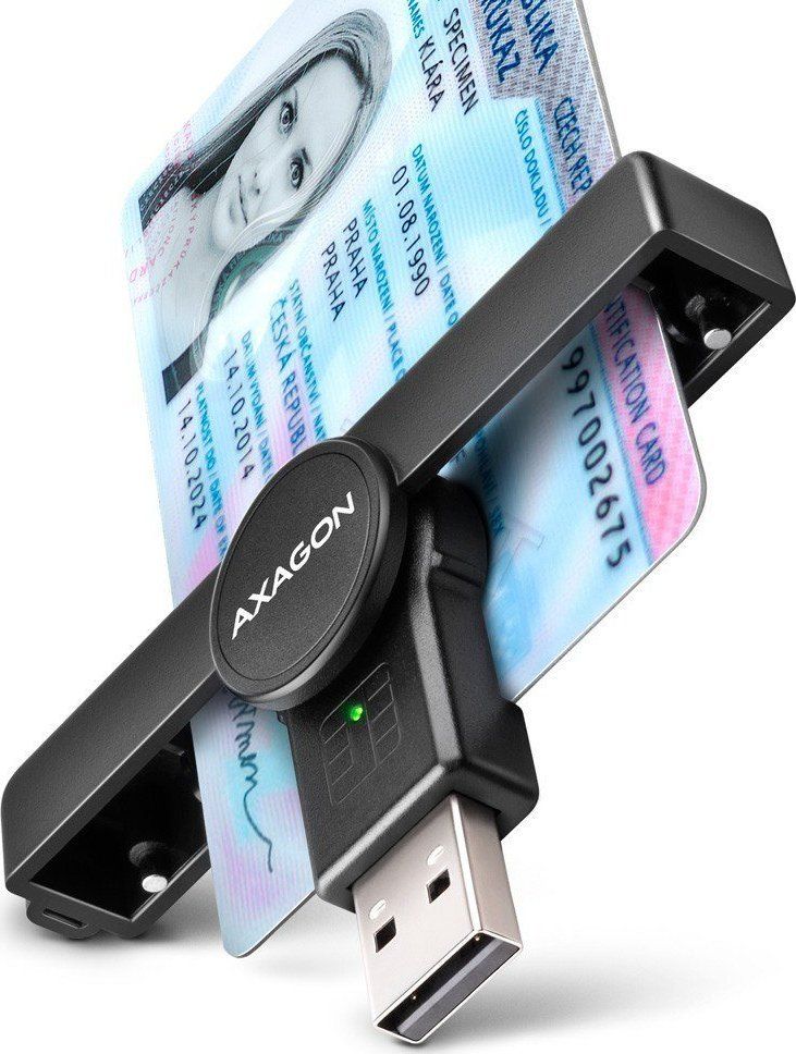 Axagon Axagon Foldable pocket USB-A contact
