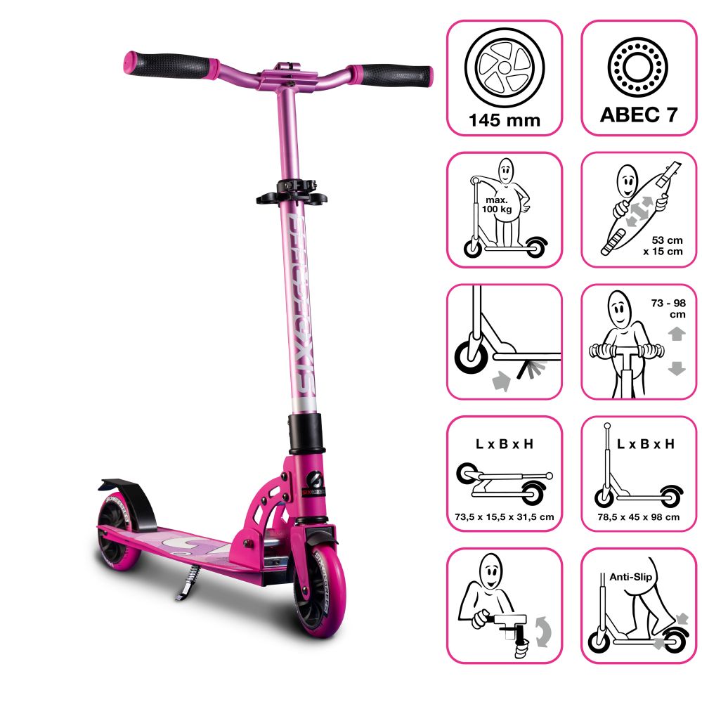 Six degrees Six Degrees Aluminium Scooter