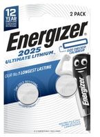 Energizer BATTERY ENERGIZER CR2025 LITHIUM 2PCS