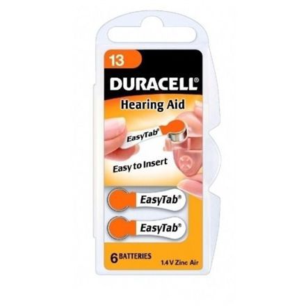 Duracell Duracell A13/DA13/ZL13 Zinc air cells