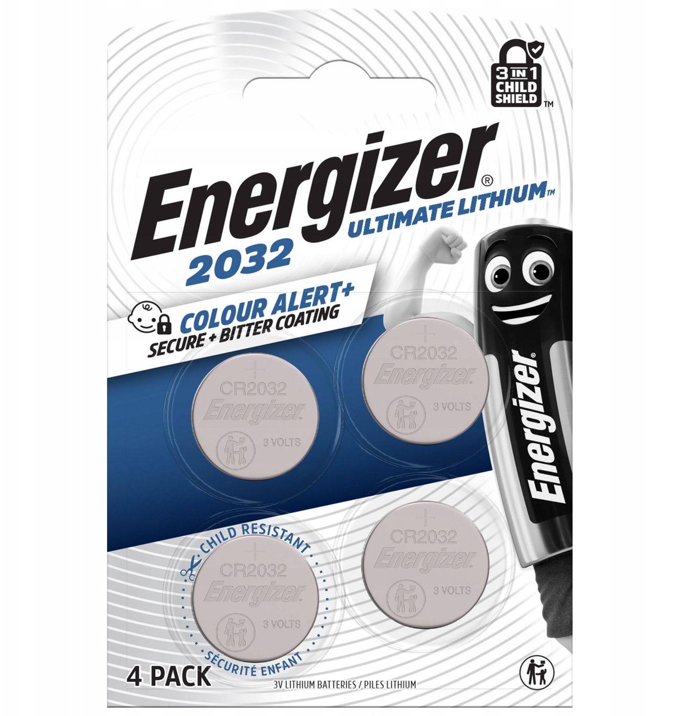 Energizer Litija baterija CR2032 3V 254mAh