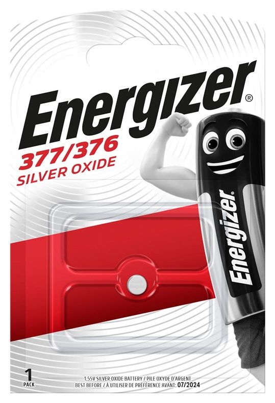 Energizer Sudraba oksida baterija 377/376 (SR66