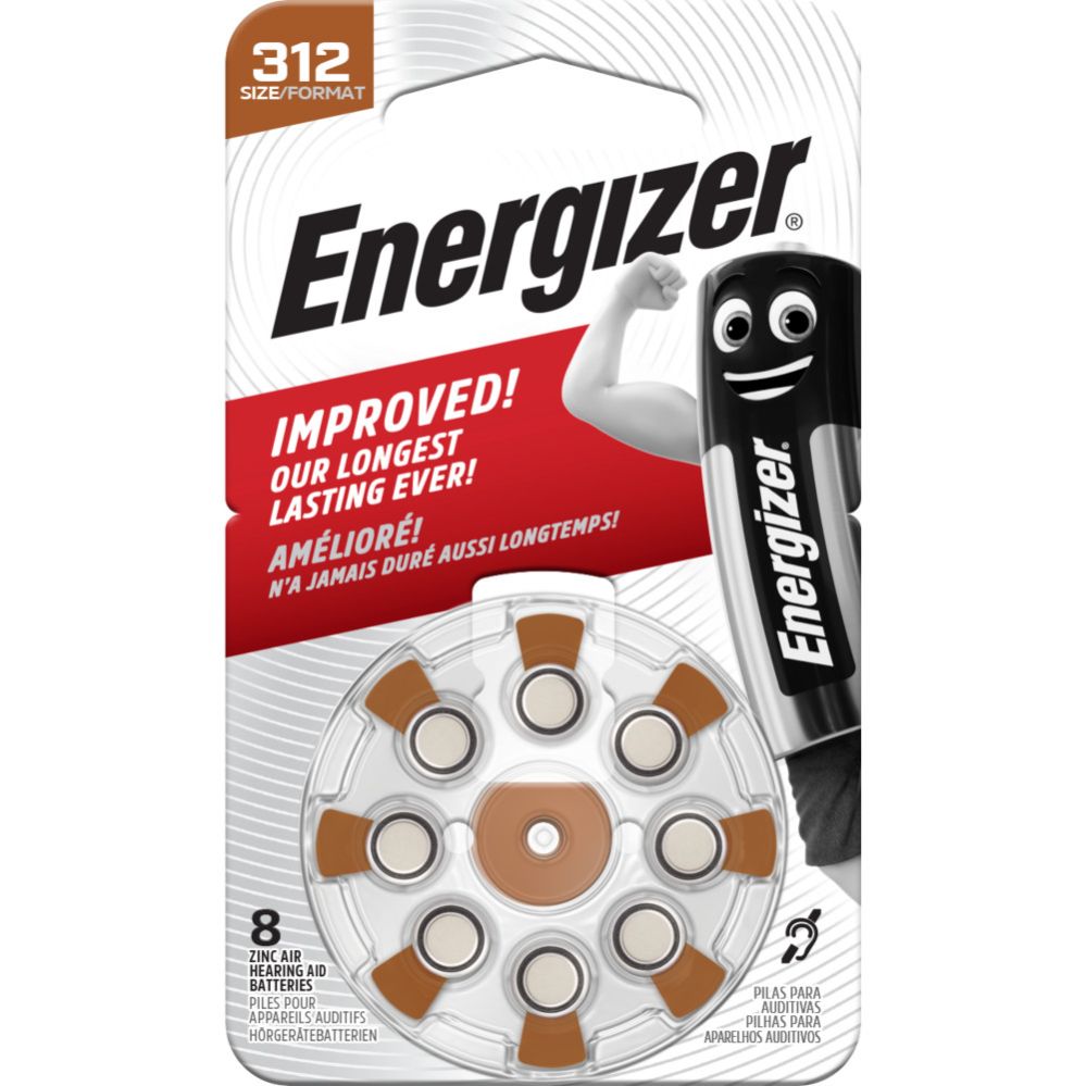 Energizer Cinka gaisa baterija AC312E (V312