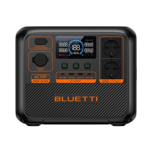 Bluetti BLUETTI portativa elektrostacija AC70P 1000W