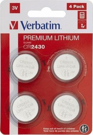 Verbatim Verbatim Bateria Premium CR2430 4