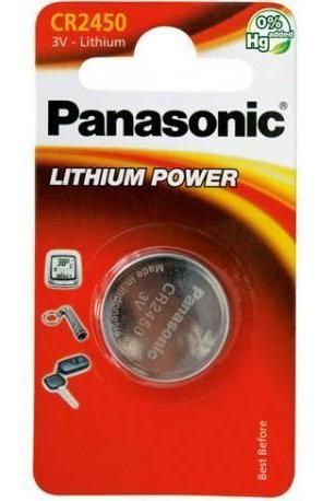 Panasonic Litija baterija CR2450 3V Panasonic