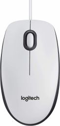 Logitech Logitech M100 Corded mouse White